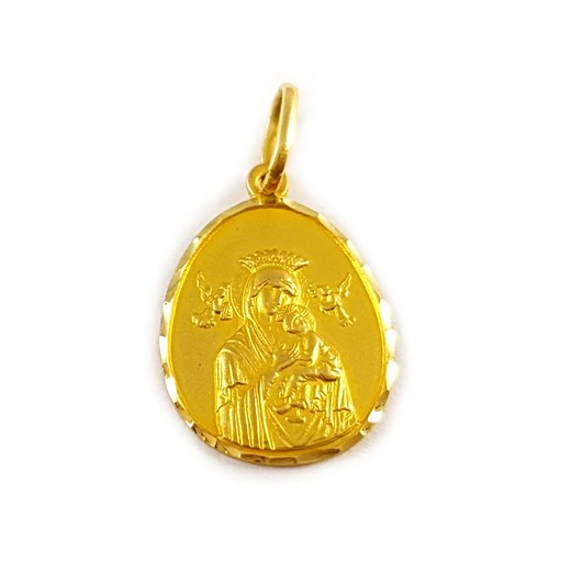 Medalik Matka Boska Nieustającej Pomocy Złoto 585