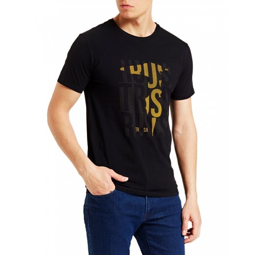 T-shirt męski Trussardi Jeans z krótkim rękawem młodzieżowy 