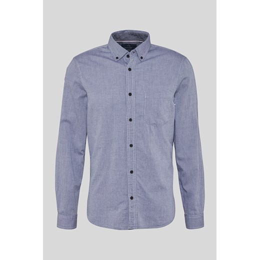 C&A Koszula-Slim Fit-przypinany kołnierzyk, Niebieski, Rozmiar: XL