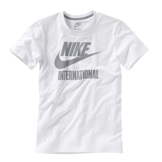 T-shirt z krótkim rękawem 100% bawełny, NIKE la-redoute-pl bialy bawełniane