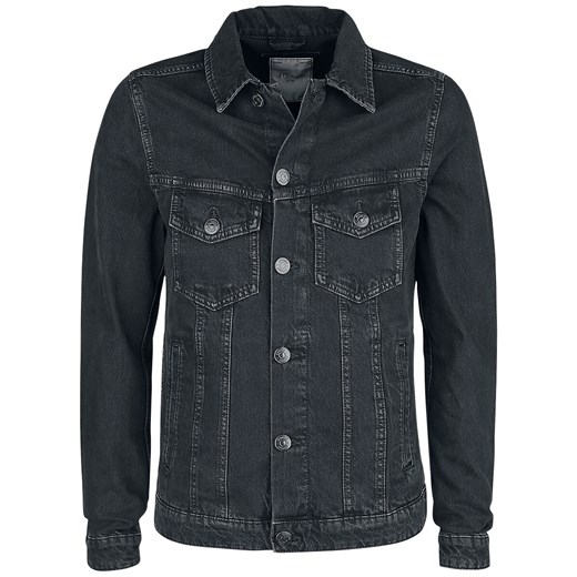 Produkt - Anton Denim Jacket - Kurtka jeansowa - czarny   S 