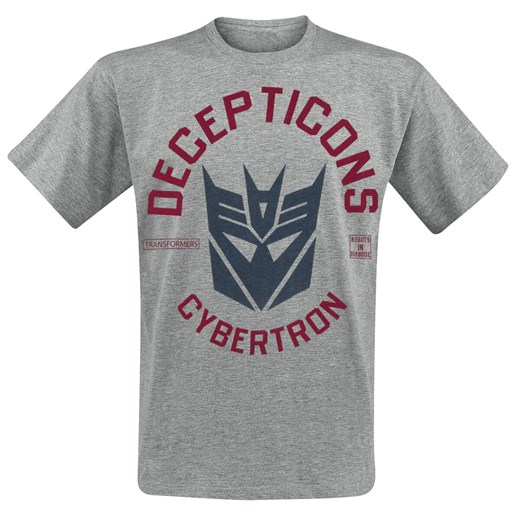 Transformers - Decepticon - T-Shirt - odcienie szarego