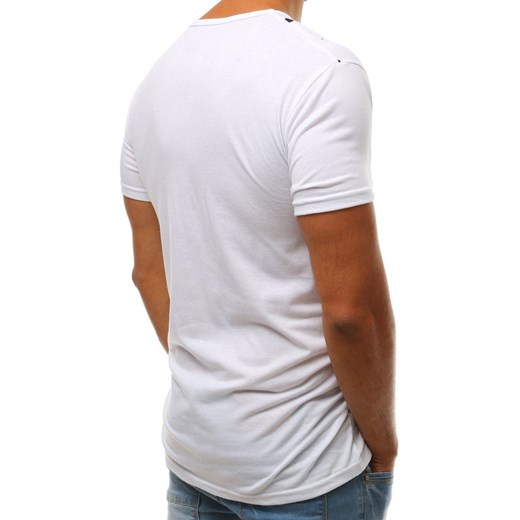 T-shirt męski Dstreet z nadrukami z krótkim rękawem 