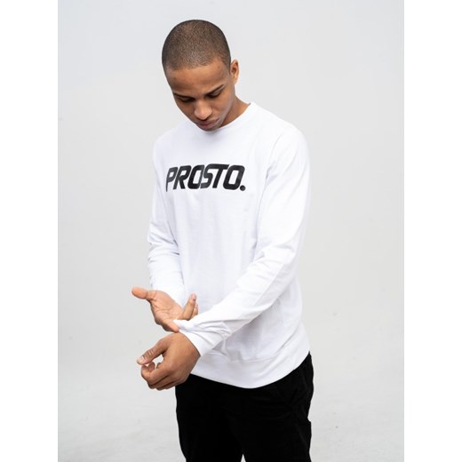 T-shirt męski Prosto. z długim rękawem w stylu młodzieżowym 