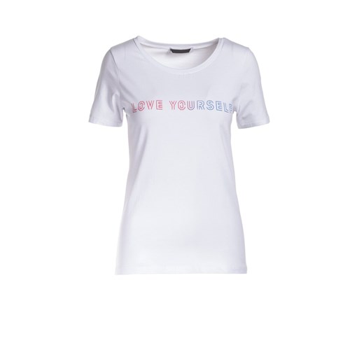 Biały T-shirt Aroaxera Renee  L/XL Renee odzież