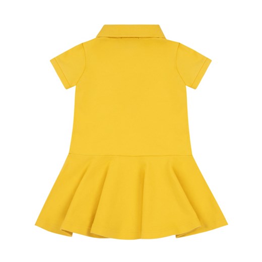 Polo Ralph Lauren Sukienka codzienna Spring II 313698754 Żółty Regular Fit