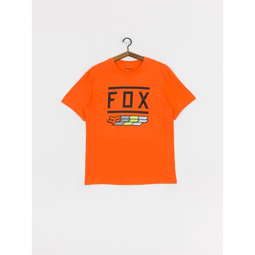 Pomarańczowa t-shirt męski Fox 