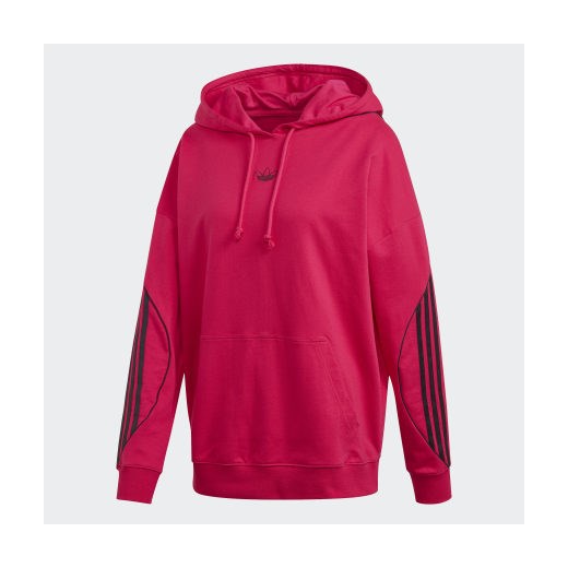 Bluza damska Adidas bez wzorów krótka 