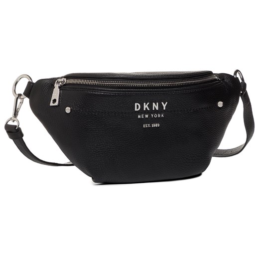 Saszetka nerka DKNY - Erin-Belt Bag R01IAG95  Black/Silver BSV