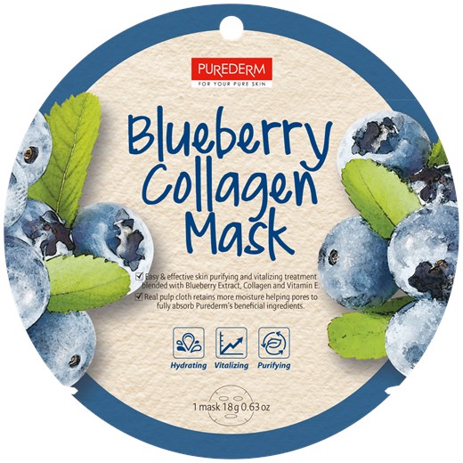 Purederm Blueberry Collagen Purederm   Hebe okazyjna cena 