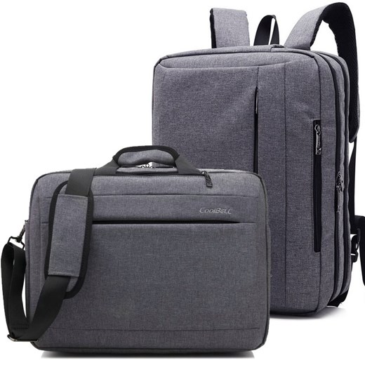 Torba/Plecak Coolbell na laptopa 17,3" CB-5501 Kolor: szary