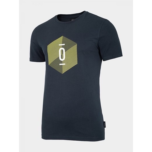 T-shirt męski Outhorn w nadruki z krótkim rękawem 