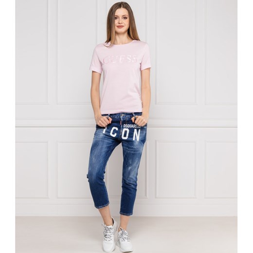 Guess Jeans T-shirt SATINETTE | Regular Fit Guess Jeans  M Gomez Fashion Store