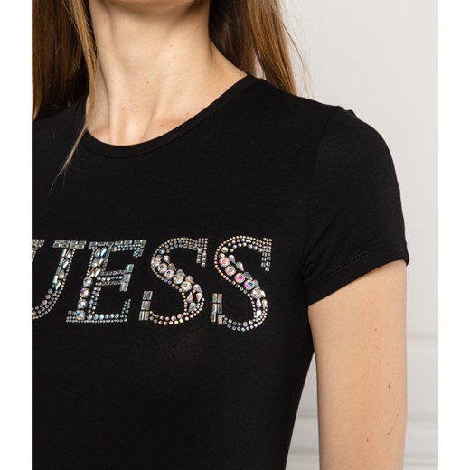 Bluzka damska Guess Jeans z krótkim rękawem młodzieżowa 
