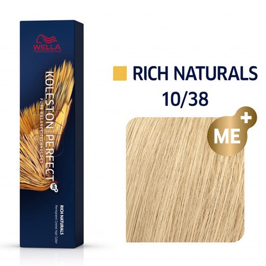 Wella Koleston Perfect ME+ | Trwała farba do włosów 10/38 60ml