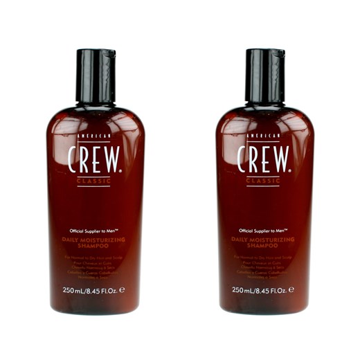 American Crew Classic Daily Moisturizing - szampon nawilżający 250ml x2