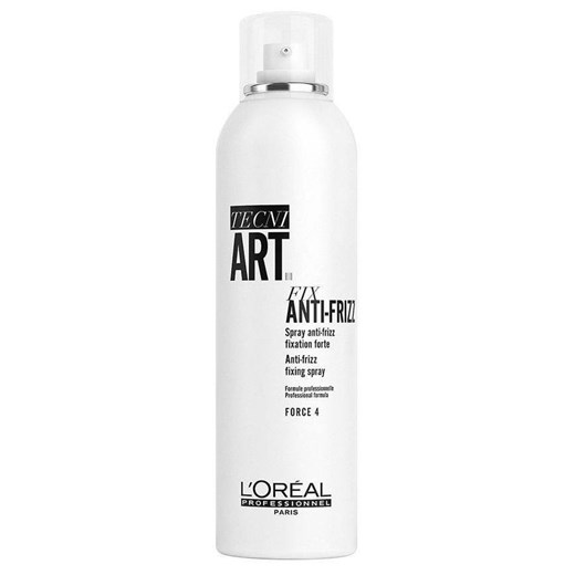 Loreal Tecni.Art Fix Anti-Frizz | Spray mocno utrwalający i chroniący przed wilgocią 250ml