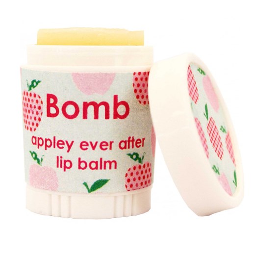 Bomb Cosmetics Appley Ever After | Jabłkowo-migdałowy balsam do ust 4,5g