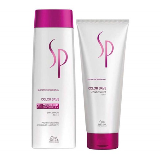 Wella SP Color Save | Zestaw do włosów farbowanych: szampon 250ml + odżywka 200ml