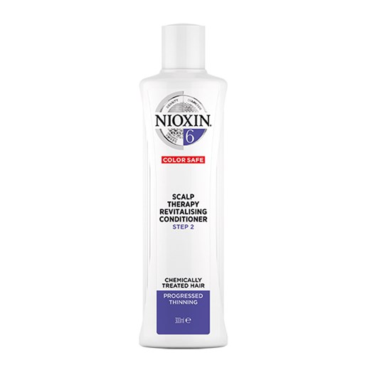 Nioxin System 6 | Odżywka do włosów poddanych zabiegom chemicznym i znacznie przerzedzonych 300ml