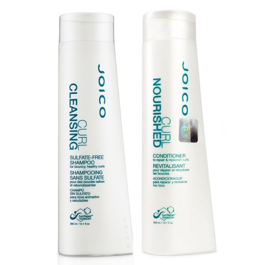 Joico Curl | Zestaw do włosów kręconych: szampon 300ml + odżywka 300ml