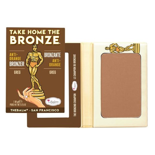 TheBalm Take Home the Bronze Anti-Orange Greg | Bronzer w naturalnym odcieniu 7g