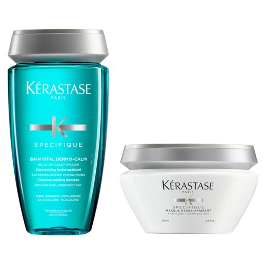 Kérastase Specifique | Zestaw do włosów wrażliwych i delikatnej skóry głowy: kąpiel 250ml + maska 200ml
