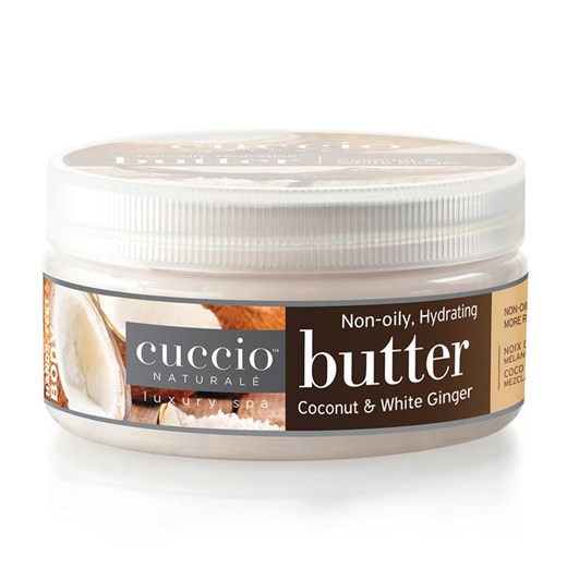 Cuccio Butter | Masło do dłoni, stóp i ciała - kokos i imbir 240ml