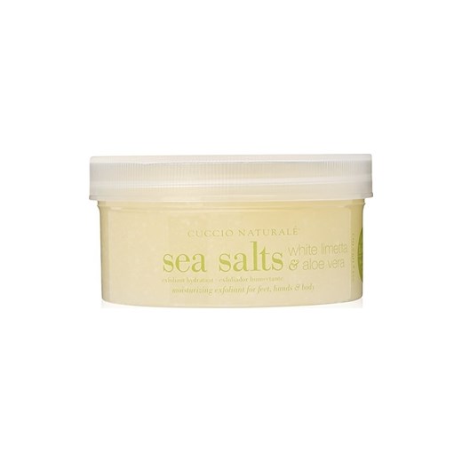 Cuccio Sea Salts | Sól morska do peelingu dłoni, stóp i ciała - biała limetka i aloes 553g