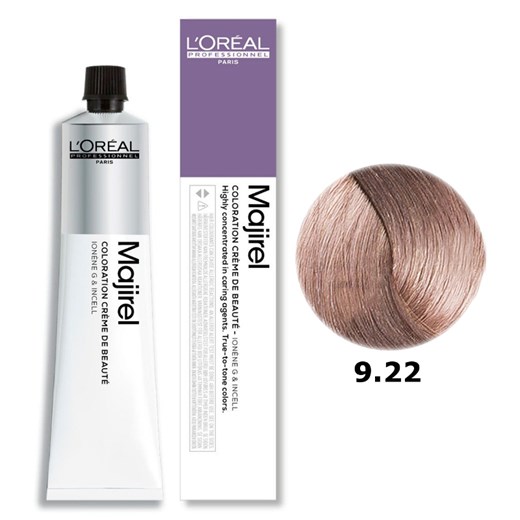 Loreal Majirel | Trwała farba do włosów - kolor 9.22 bardzo jasny blond opalizujący głęboki 50ml
