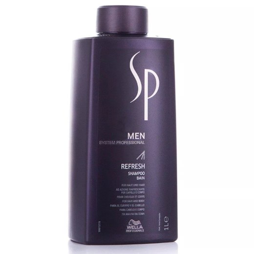 Wella SP Men Refresh | Szampon odświeżający do włosów i ciała 1000ml