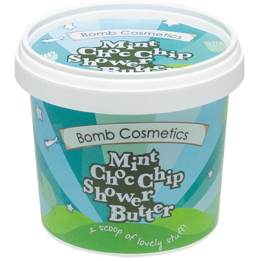 Bomb Cosmetics Mint Choc Chip | Myjące masło pod prysznic 320g