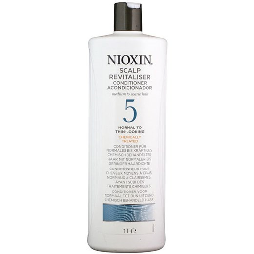 Nioxin System 5 | Odżywka do włosów normalnych i lekko przerzedzonych po zabiegach chemicznych 1000ml