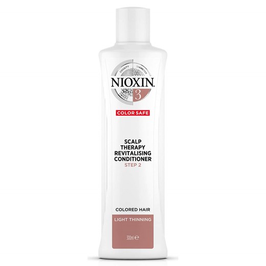 Nioxin System 3 | Odżywka przeciw wypadaniu do włosów farbowanych i lekko przerzedzonych 300ml