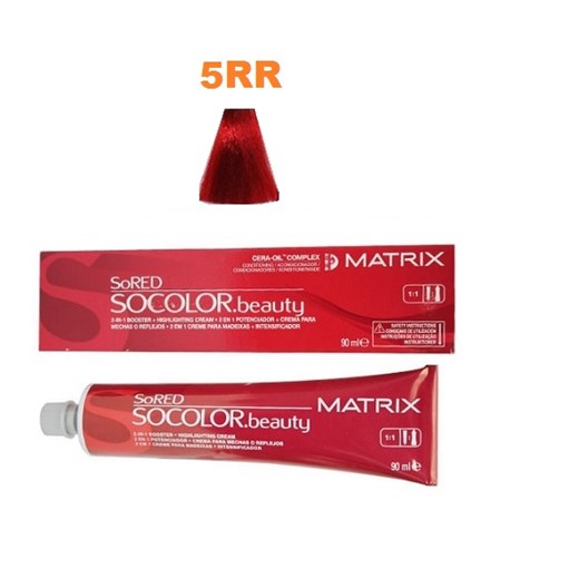Matrix Socolor.Beauty SoRed | Trwała farba do włosów 5RR+ 90ml