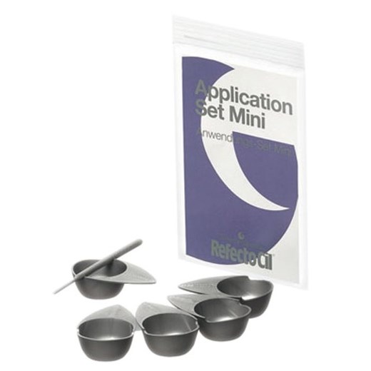 RefectoCil Application Set Mini | Minizestaw do henny: 5 naczynek + 5 aplikatorów