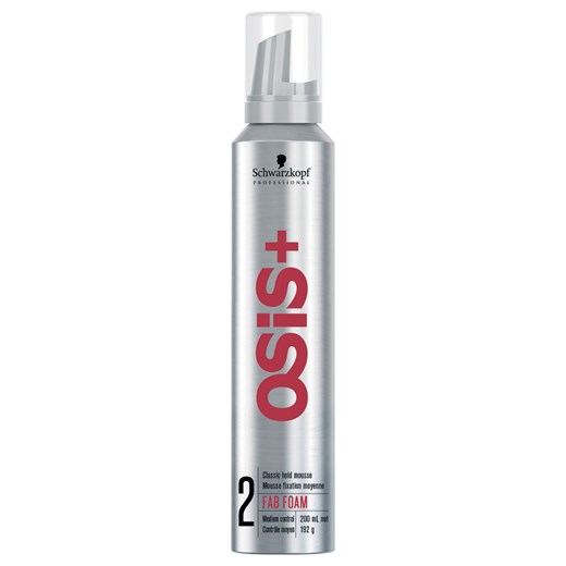 Schwarzkopf Osis Fab Foam | Pianka do włosów nadająca elastyczną objętość 200ml