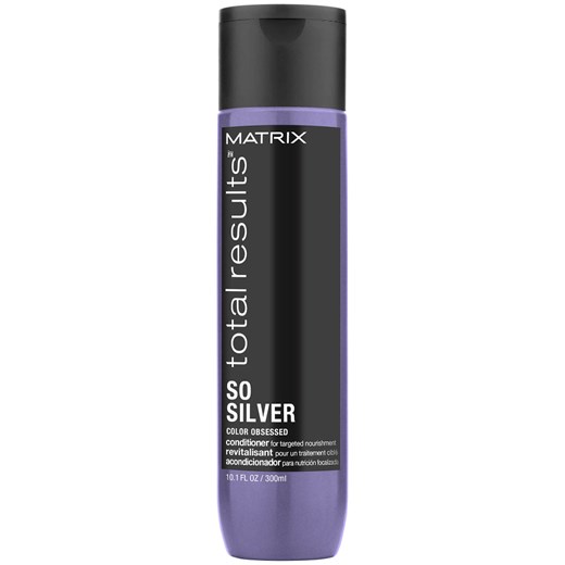 Matrix Total Results Color Obsessed SoSilver | Odżywka pielęgnująca włosy rozjaśniane i blond 300ml