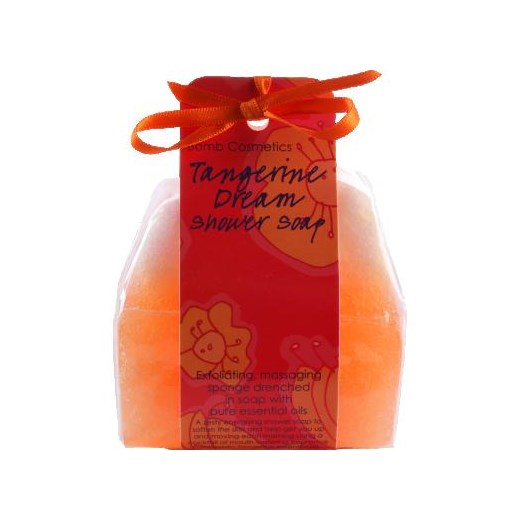 Bomb Cosmetics Tangerine Dream | Masujące mydło pod prysznic