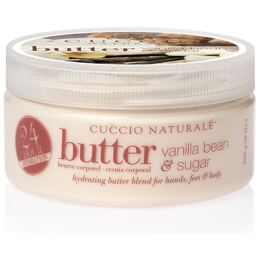 Cuccio Butter Blend | Nawilżające masło do ciała - wanilia i cukier 240ml