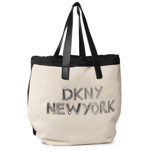 Torebka DKNY - Cori-Shopper R01ADG93 Ivory/Silver IYS