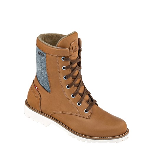 Buty trekkingowe męskie Dachstein sportowe wiązane gore tex Skórzane botki turystyczne w kolorze brązowym Dachstein