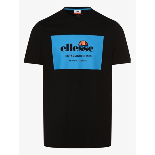 ellesse - T-shirt męski, czarny Ellesse  S vangraaf