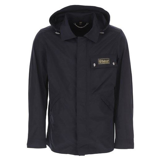 Belstaff Kurtka dla Mężczyzn Na Wyprzedaży, niebieski (Dark Midnight Blue), Poliester, 2019, M S XL XS XXL