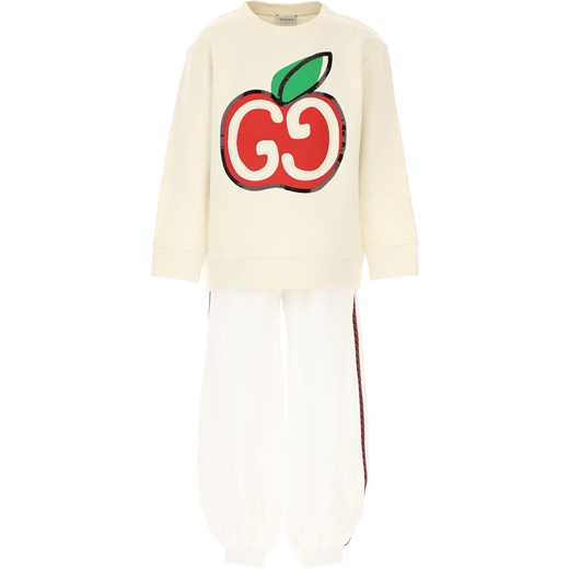 Gucci Bluzy Dziecięce dla Dziewczynek, słomkowo-beżowy, Bawełna, 2019, 10Y 4Y 6Y 8Y Gucci 4Y RAFFAELLO NETWORK