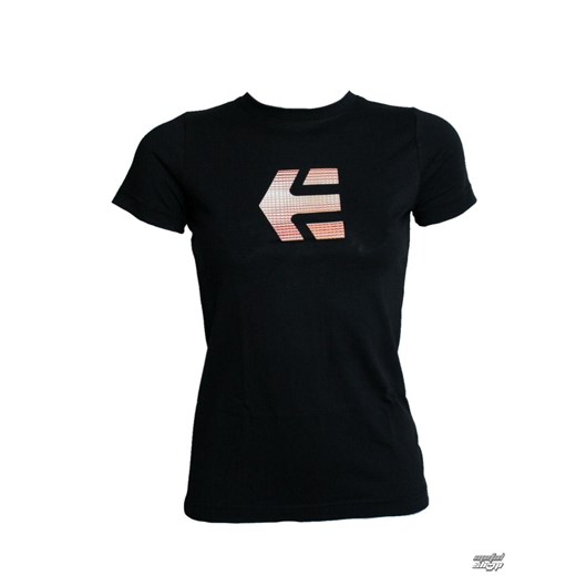 koszulka damskie ETNIES - Icon Check - BLACK 