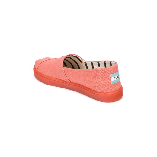 TOMS Slip On Buty Różowy Pomarańczowy