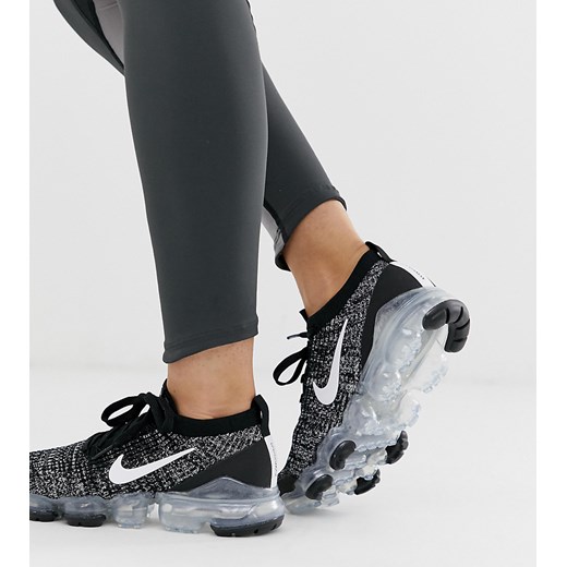 Nike Running – Vapormax Flyknit – Czarne buty sportowe-Czarny