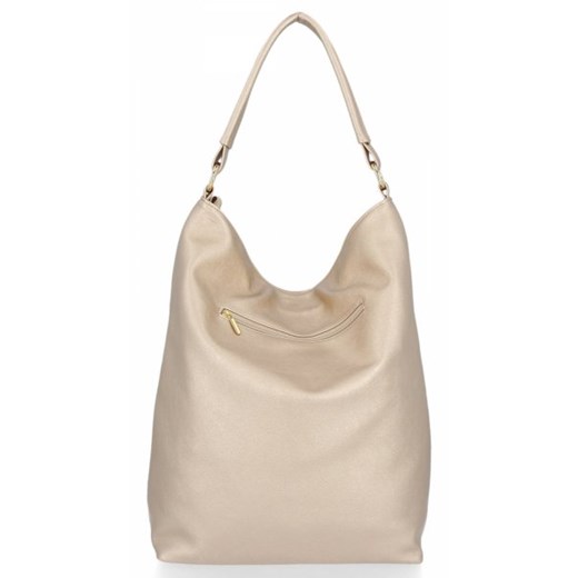 Shopper bag Conci w stylu glamour duża bez dodatków 