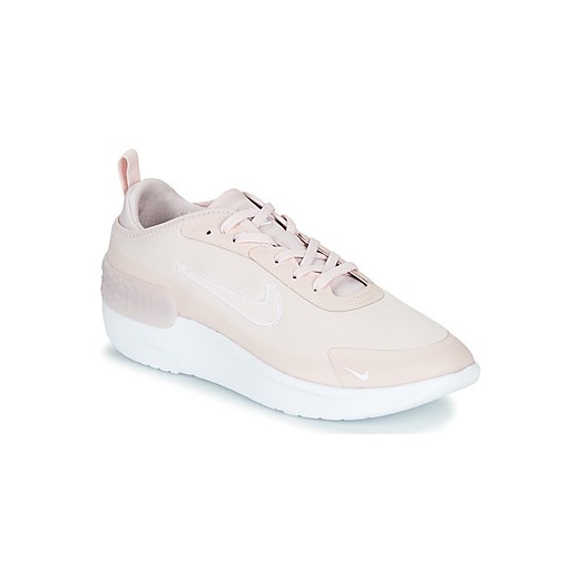 Buty sportowe damskie różowe Nike młodzieżowe na platformie 